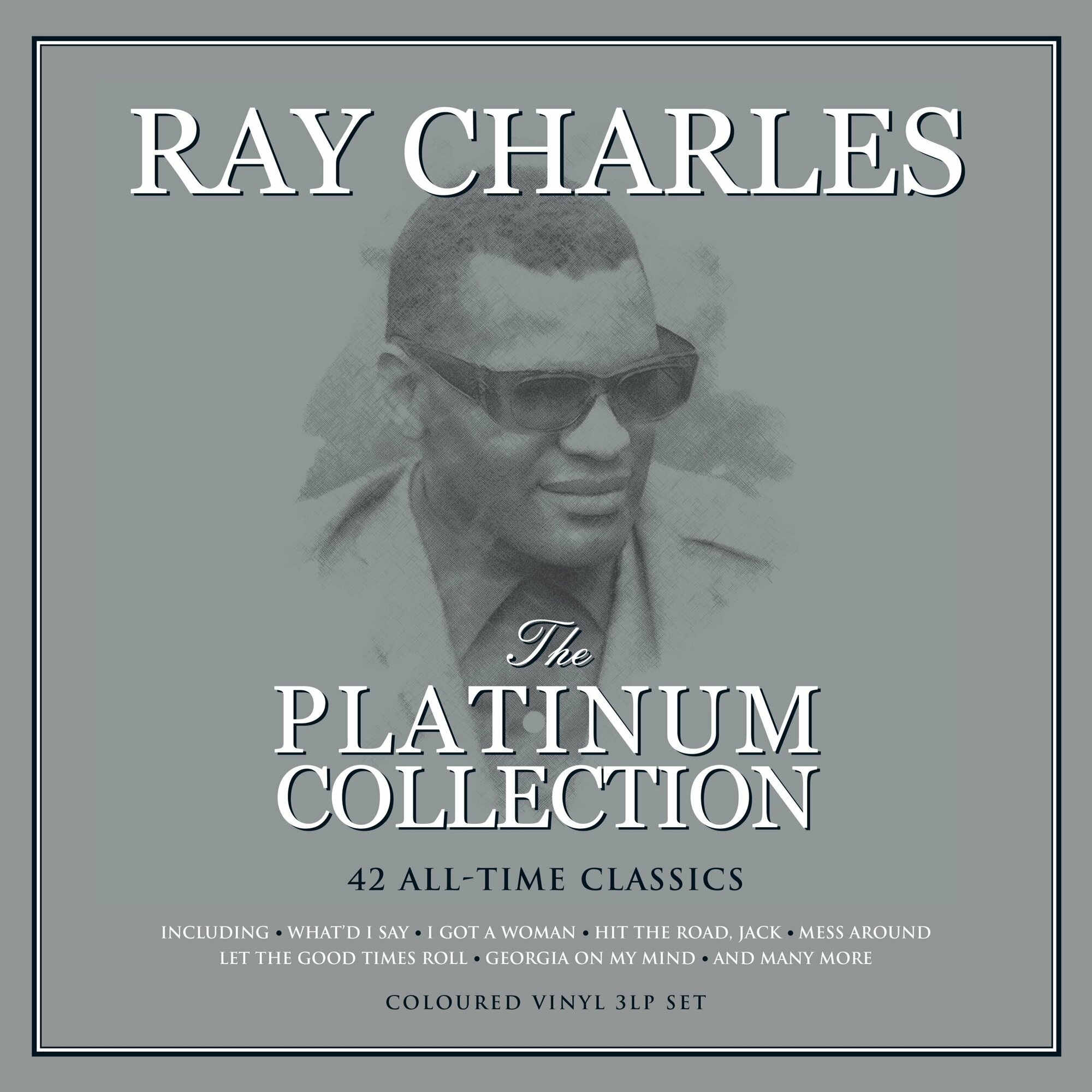 Ray Charles The Platinum Collection White Vinyl (3LP) NotNowMusic