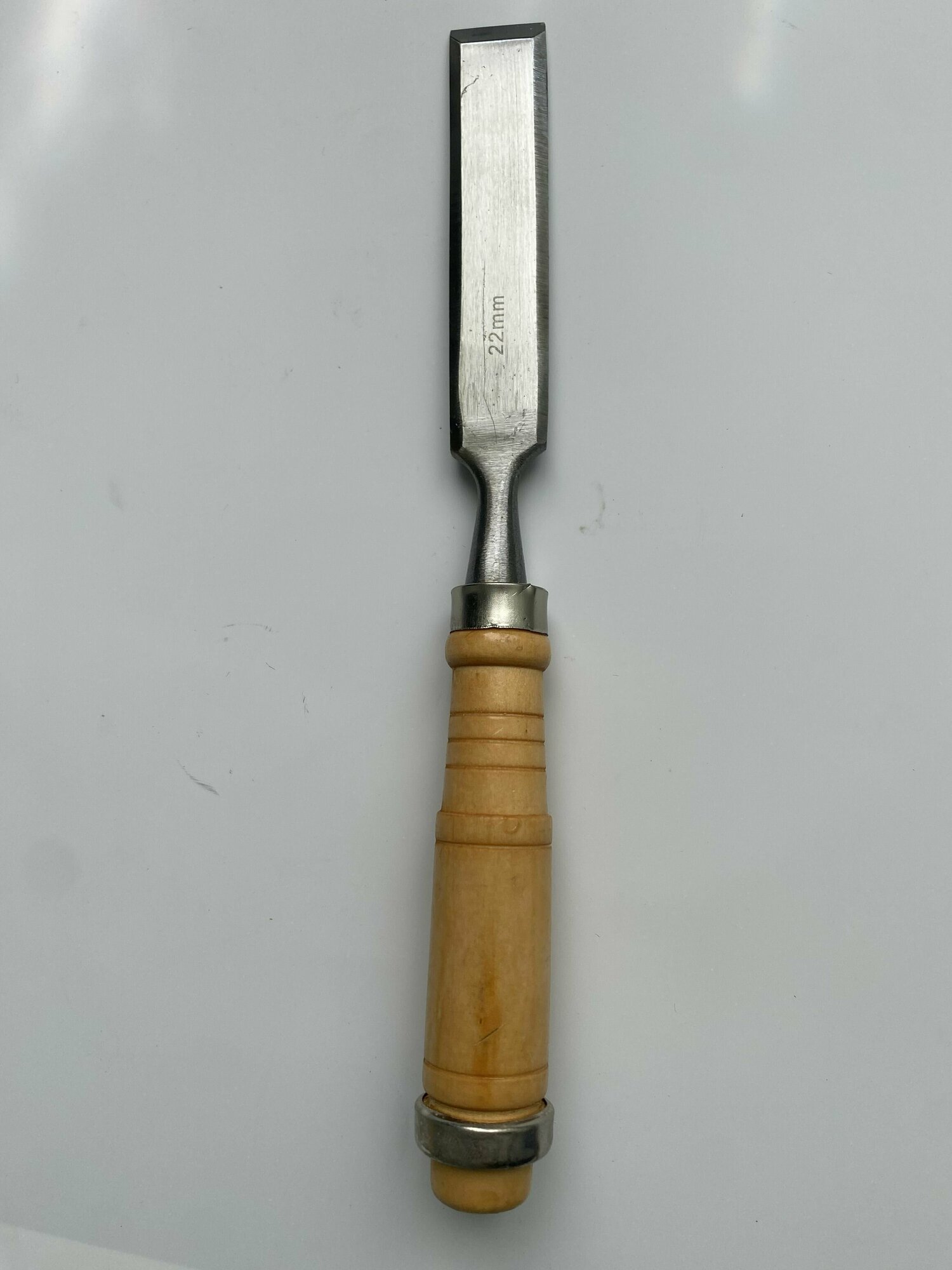 Стамеска долото EKTO с деревянной ручкой 22 мм