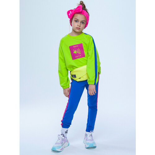 Комплект одежды Nota Bene, размер 158, синий, зеленый