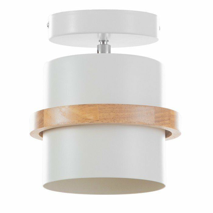 фото Спот "Асвер" Е27 40Вт белый 16х16х18 см