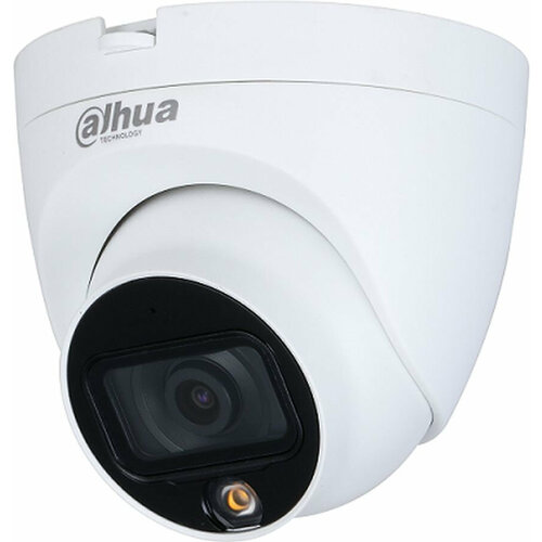 Камера видеонаблюдения аналоговая Dahua DH-HAC-HDW1209TLQP-LED-0280B-S2 28-28мм HD-CVI HD-TVI цв 476000₽