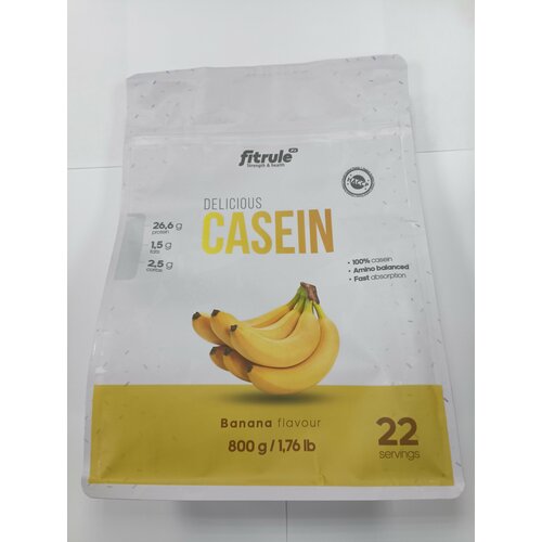 fitrule gainer creatine 800 гр ваниль FitRule Delicious Casein (800 гр) (банан)