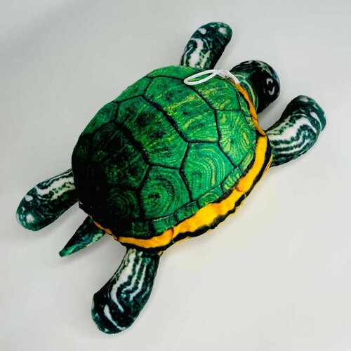 Мягкая игрушка/ черепаха принт 3D / размер 24см