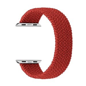 Deppa Ремешок Band Mono для Apple Watch 38/40 mm, нейлоновый, красный