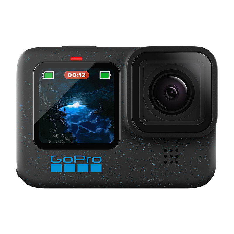 Экшн-камера GoPro HERO12 Black, 27.6МП, 1720 мА·ч, Чёрный