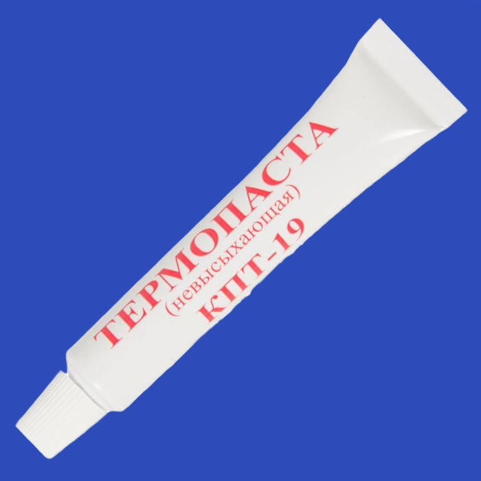 Теплопроводящая паста (thermal paste) КПТ-19 тюбик 20 г.