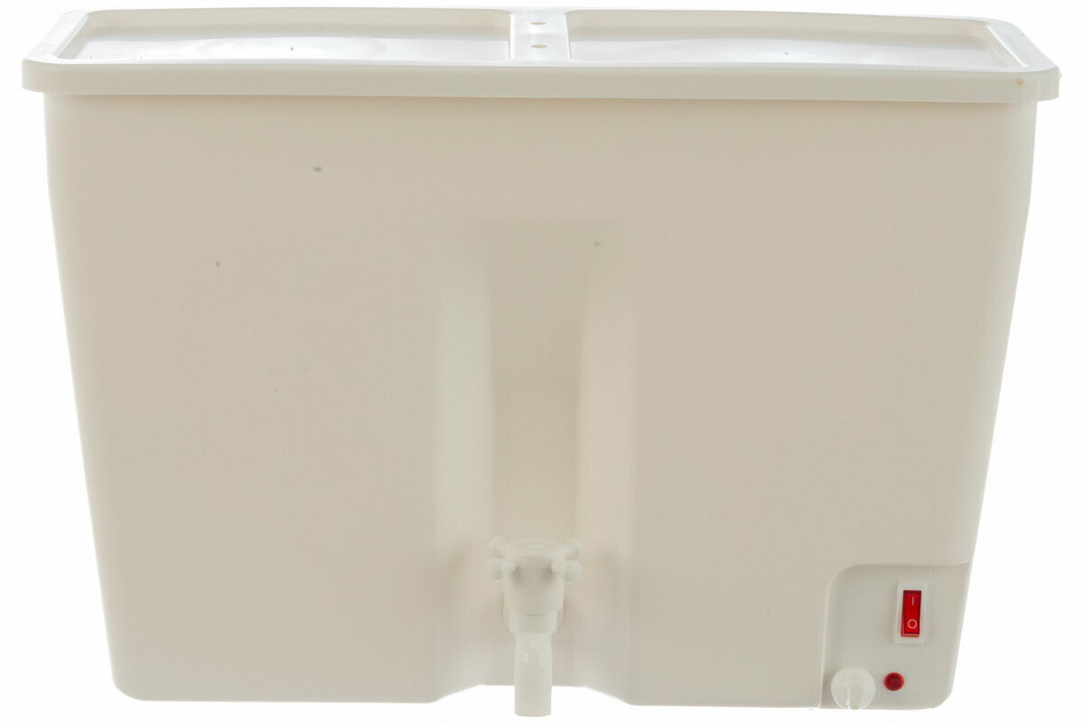 Умывальник для дачи с подогревом Элбэт ЭВБО-17 белый, регулировка температуры,17 литров