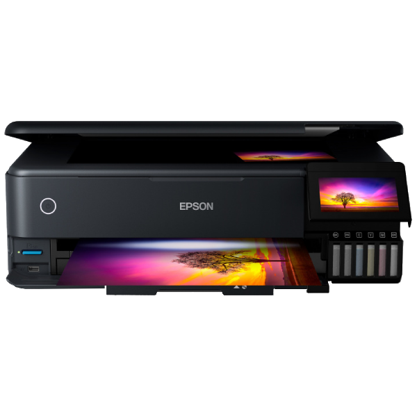 Струйное МФУ Epson L8180 (СНПЧ, Wi-Fi, цветная печать)