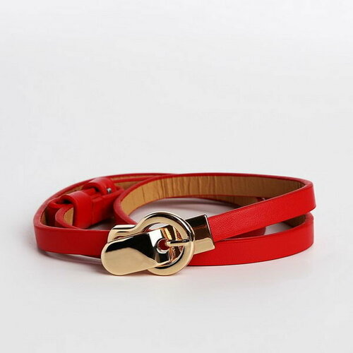 фото Ремень сима-ленд, размер 86, красный сима-лэнд