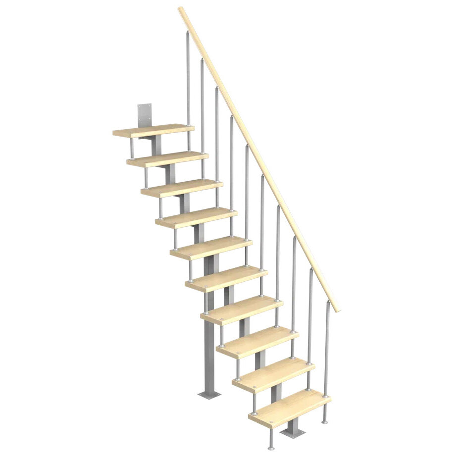 Модульная малогабаритная лестница Линия 2250-2475