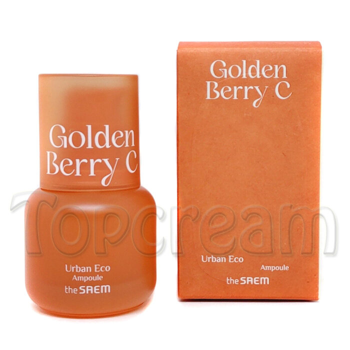 The Saem Осветляющая ампульная сыворотка от морщин и пигментации 30 мл Urban Eco Golden Berry C Ampoule