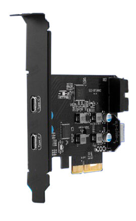 Контроллер KS-is 2+2 в 1 PCIe USB 3.2 Gen2 KS-797 — фото 2
