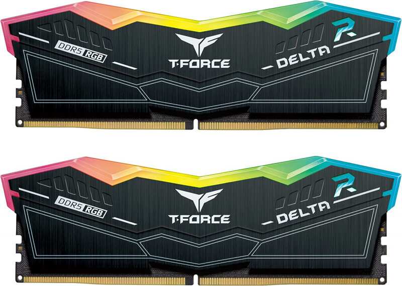 Оперативная память DIMM TEAM GROUP TEAMGROUP T-Force Delta RGB 32GB (16GB x2) DDR5-6000 (FF3D532G6000HC30DC01)