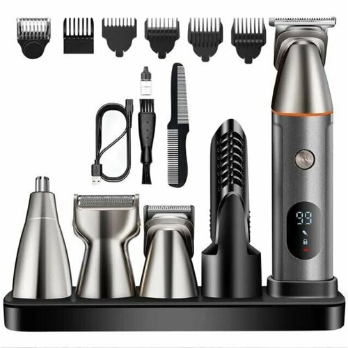 Набор для стрижки Машинка для стрижки волос 5 в 1 черный серебристый 499900₽
