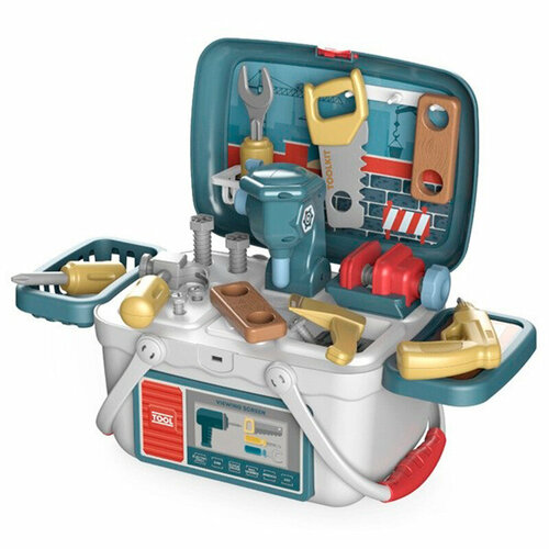 Набор инструментов детский в чемодане детский набор инструментов строительных 26 предметов в чемодане
