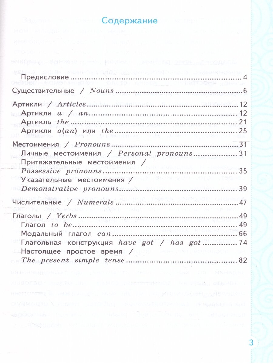 Тренажер по грамматике английского языка. English Grammar Practice Book. 2 класс. Ко всем действующим учебникам - фото №2