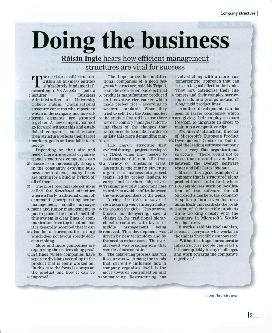 Market Leader. Business English with The Financial Times In International Management - фото №3