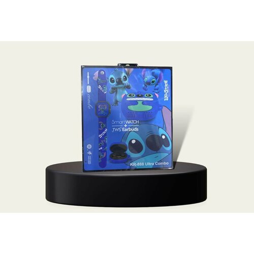 Смарт часы KR-888 ULTRA COMBO Лило и Стич часы наушники 300000₽