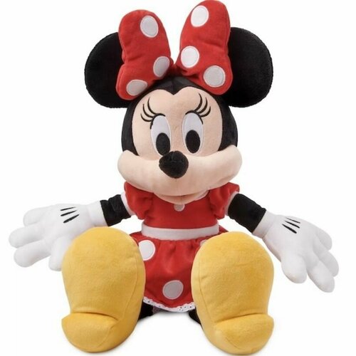 Минни Маус Disney 46 см, красное платье в горох, мягкая игрушка