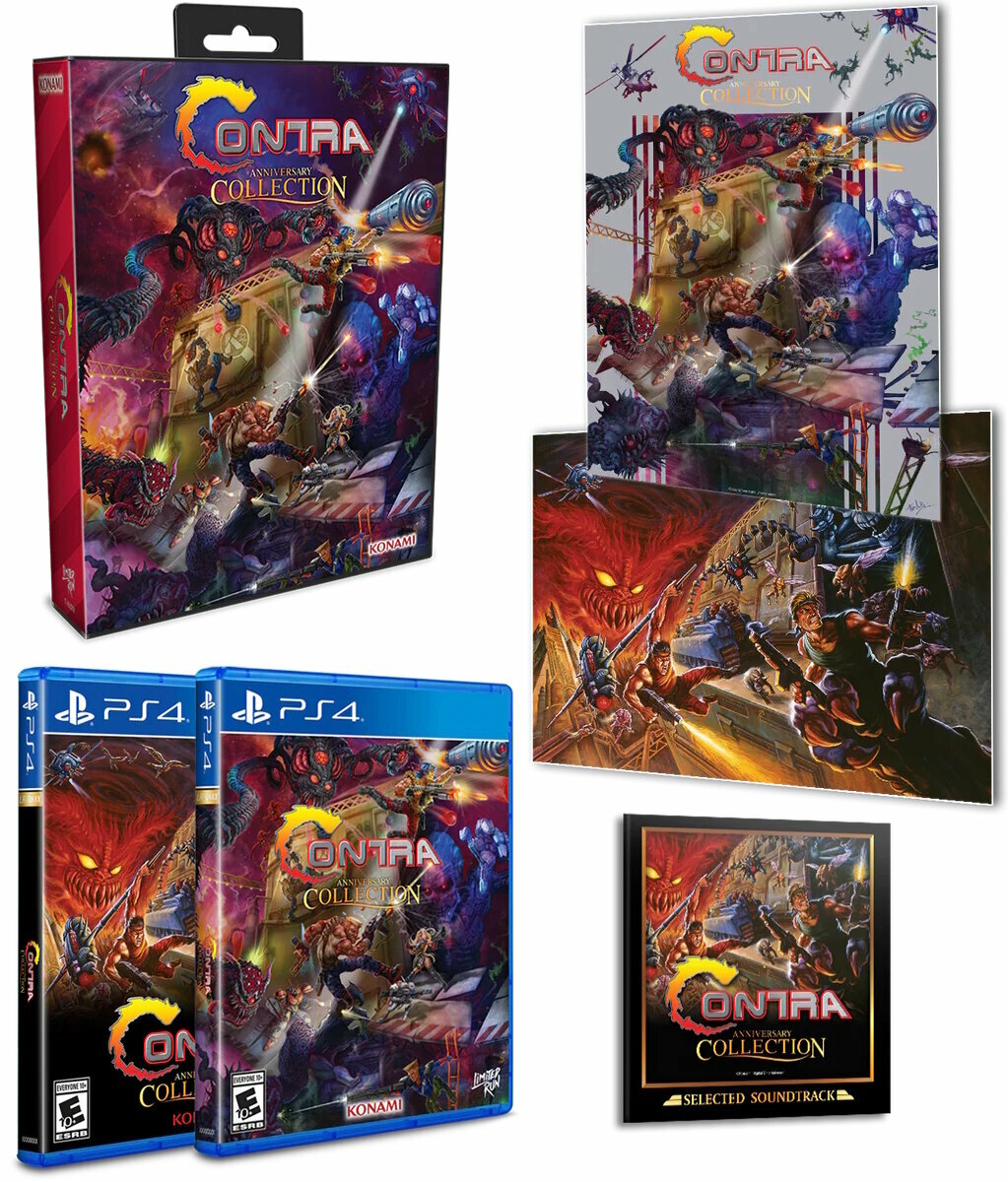 Contra Anniversary Collection Hard Corps Edition (PS4) английский язык