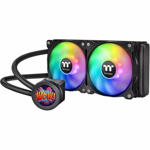 СВО для процессора Thermaltake Floe Ultra 240 RGB CL-W349-PL12SW-A система охлаждения жидкостная alseye m360b lga115x lga1200 lga1366 lga1700 lga2011 2011 3 lga2066 am2 am3 am4 fm1 2 2 800 2000rpm rgb