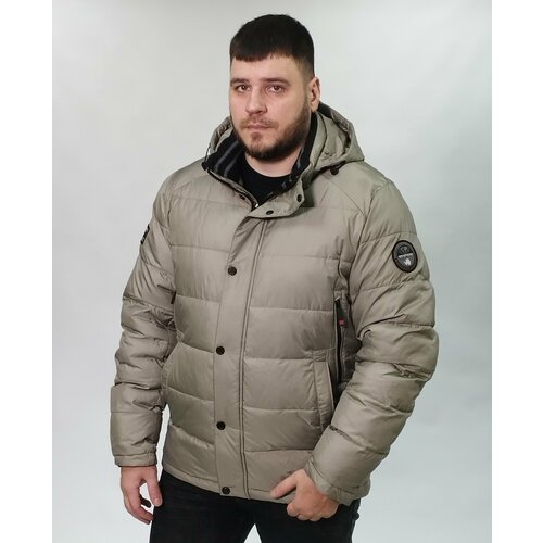 фото Куртка zaka, размер 48, серый