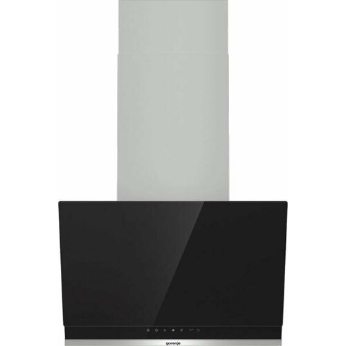 Вытяжка наклонная Gorenje WHI649X21P черный/нержавеющая сталь