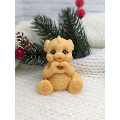 Символ 2024 года желтый Дракон из Мыла - Лучший подарок на Новый год