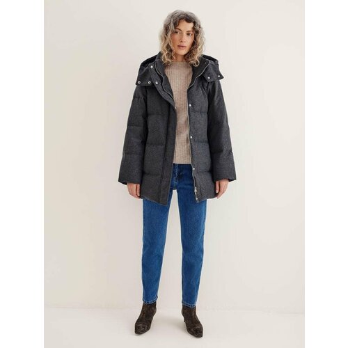 фото Пуховик chaika, размер m, серый