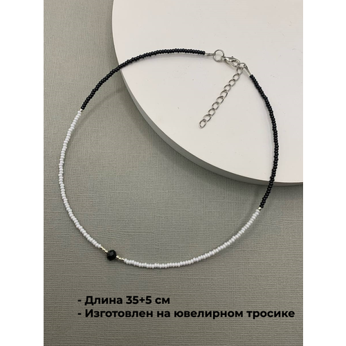 Чокер SIDORINA SOFIA ACCESSORIES бисер длина 35 см черный 275₽