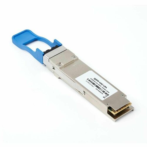 Трансивер QSFP 40GBASE-LR4 Transceiver Module, LC, 10KM llcc68 lora wireless build in pa lna rf module 433 470mhz 30dbm long distance 10km anti interfance data transceiver e220 400m30s