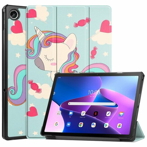 Чехол MyPads для планшета Lenovo Tab M10 Plus 3rd Gen (TB125FU, TB128FU, TB128XU) 2pcs screen protector for lenovo tab m10 plus 3rd gen 10 6 tb 128fu tb125fu protective film anti scratch clear tempered glass