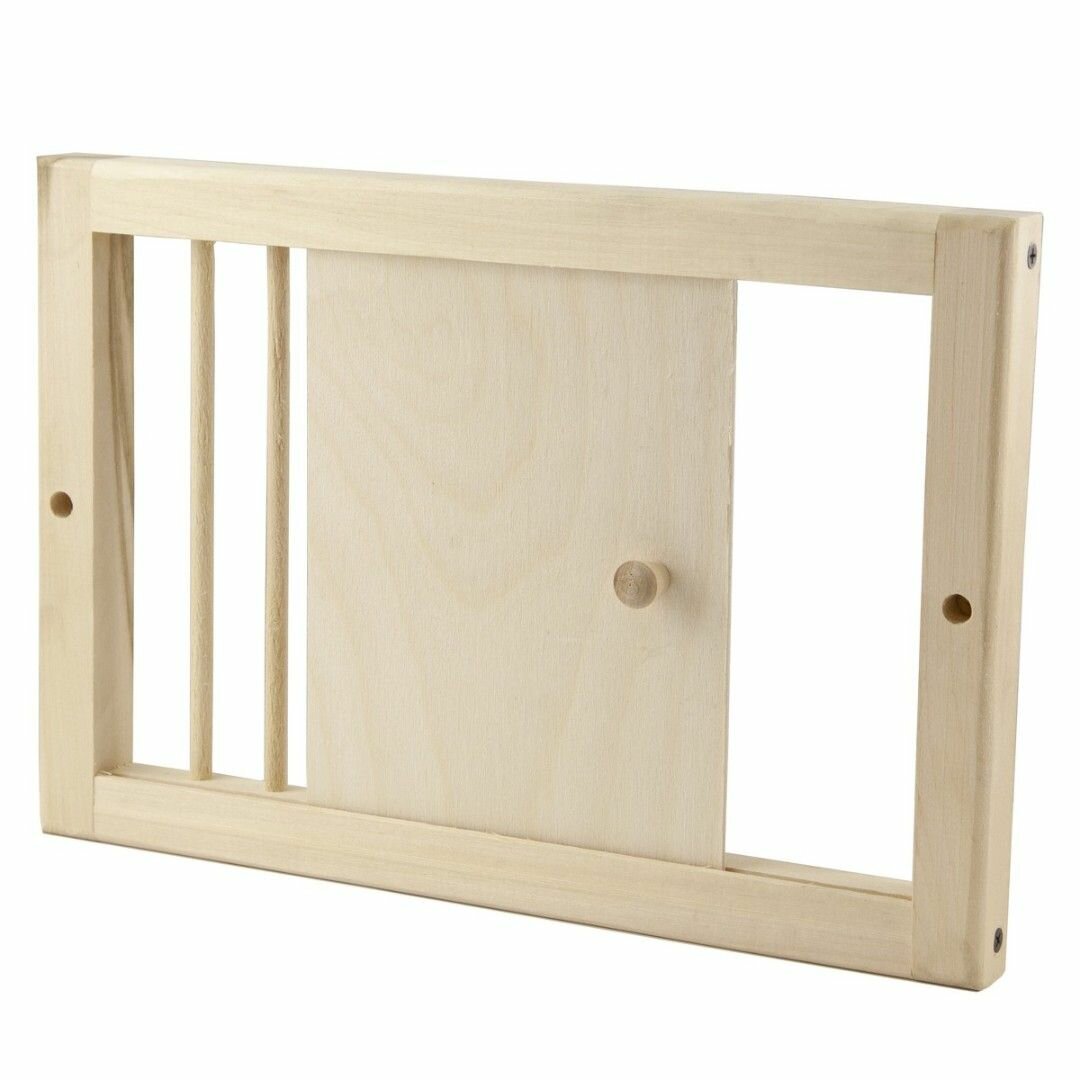 фото Решетка вентиляционная с задвижкой для бани и сауны