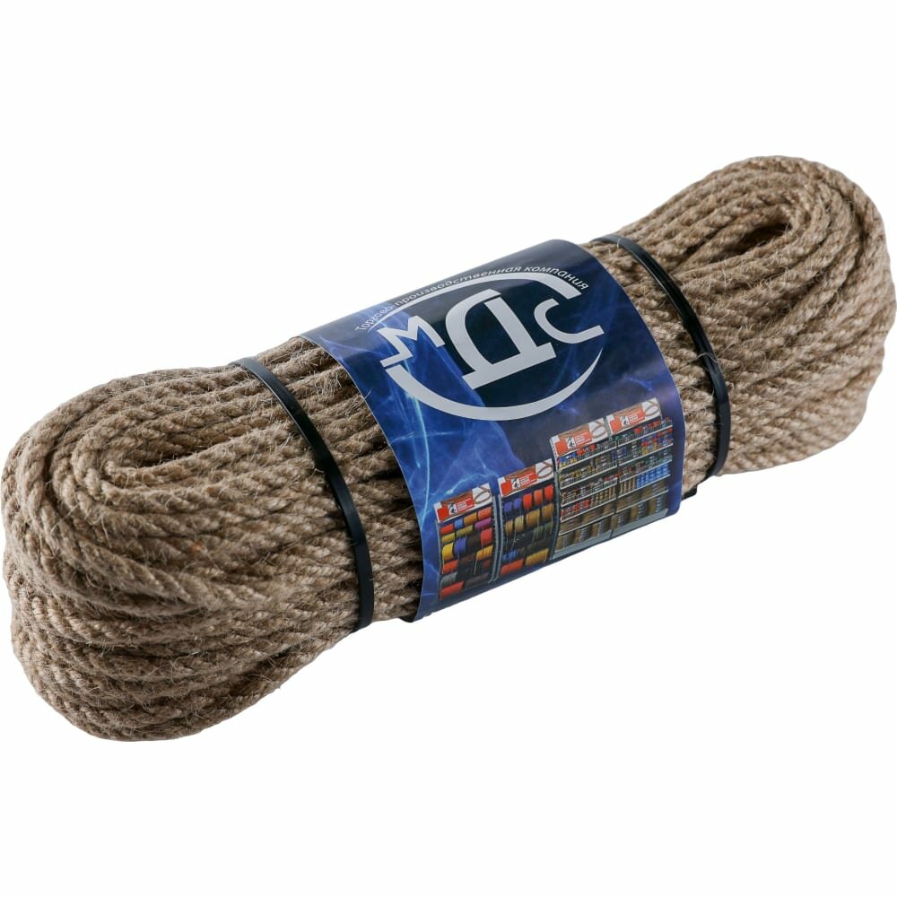фото Джутовый шнур МДС, 4 мм, 40 м