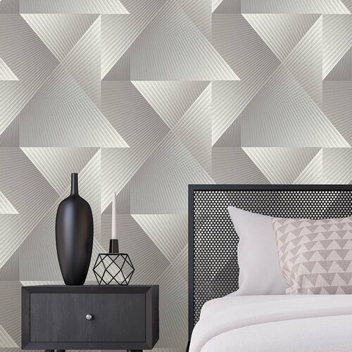 Обои флизелиновые 10х106 м Deco-Deco Meta 6040-11 К1861 4631₽