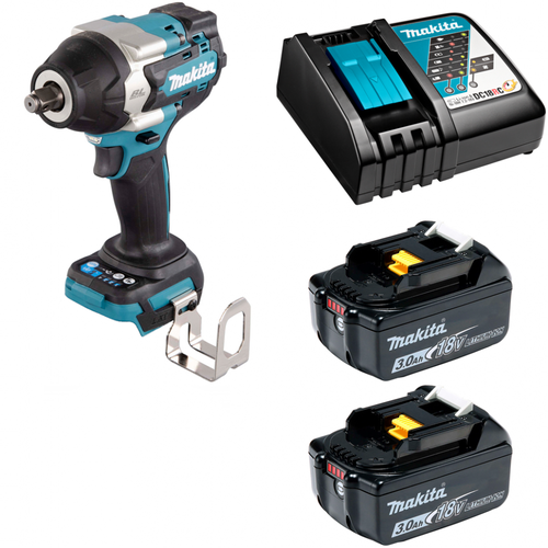 Аккумуляторный ударный гайковерт Makita DTW700RF2 18V 2 x 30Ah Li-Ion 5120900₽