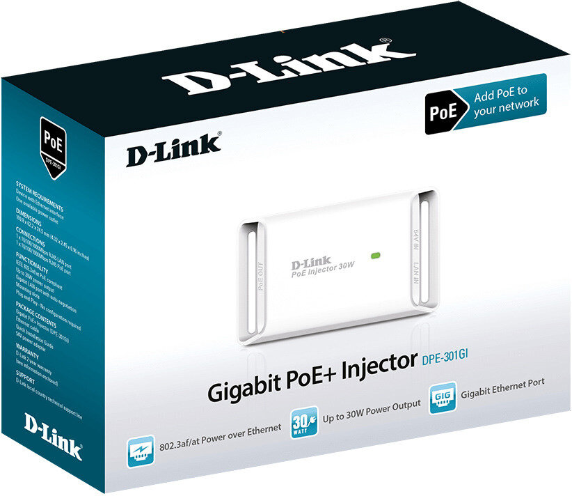 Инжектор D-Link (DPE-301GI/A1A) - фото №10