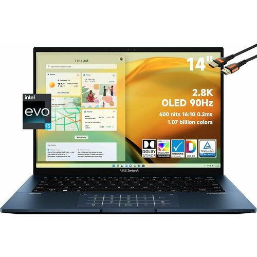 Ноутбук ASUS Zenbook 14 Q409ZA-EVO. I5256BL (Intel Core i5 1240P 1.7GHz/14