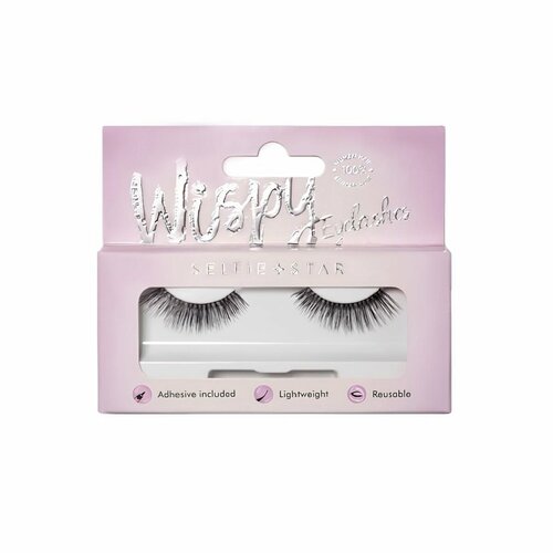 накладные ресницы selfie star eyelashes wispy your allure ssle9 2 шт Накладные ресницы Selfie Star Eyelashes Wispy Angelic, SS117