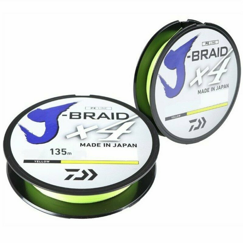 Daiwa J-Braid x4 Braided Line 550 Yards Multi-Color — Discount Tackle