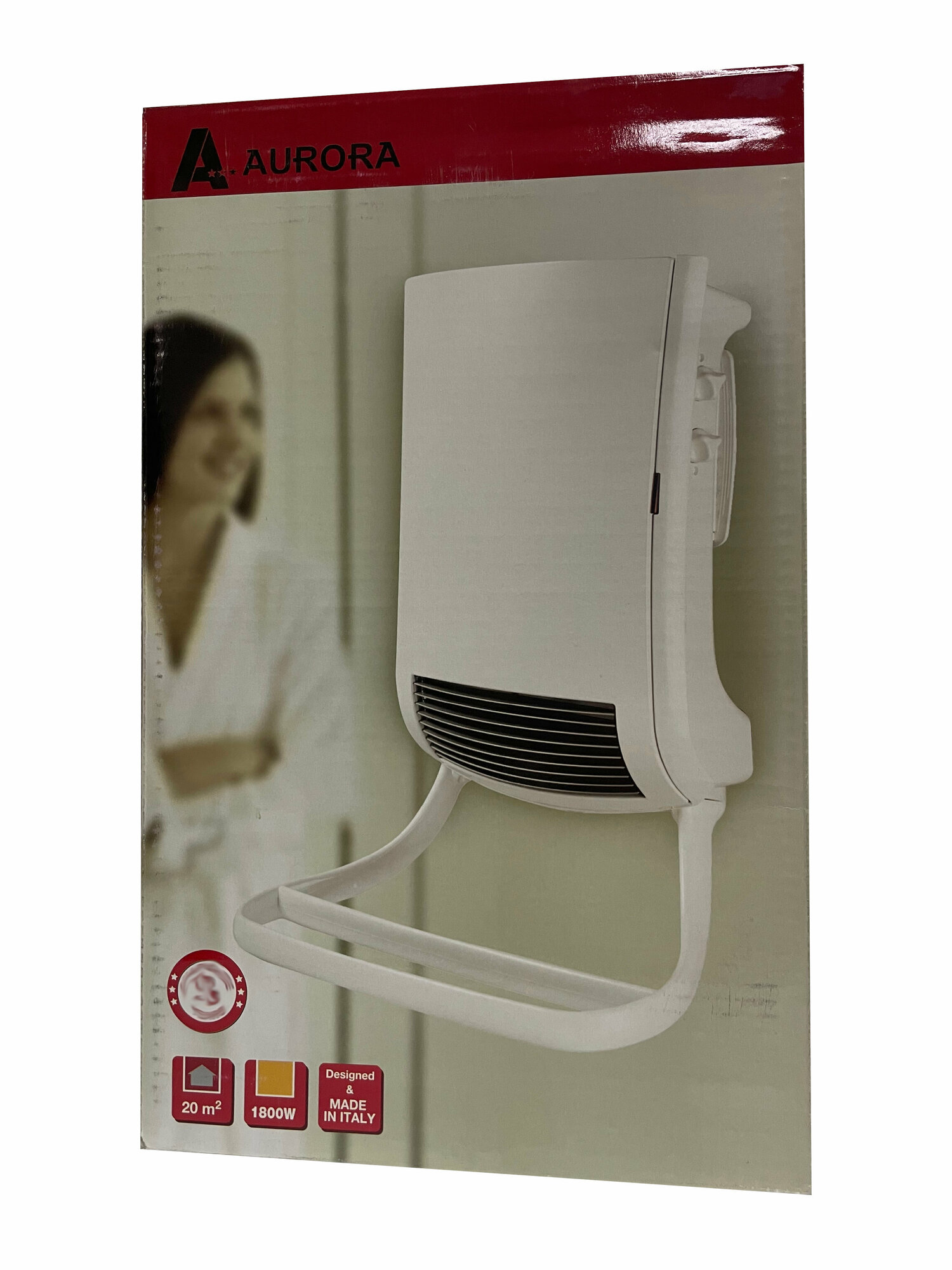 Тепловентилятор для ванной комнаты MIRROR 60 2B WHITE