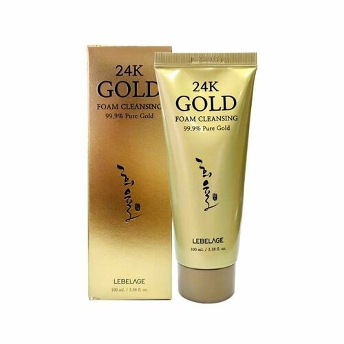 Lebelage Пенка для умывания с 24К золотом Heeyul 24K Gold Foam Cleansing