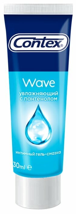 Гель-смазка контекс Wave (увлажн) 30мл #