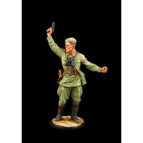 Оловянный солдатик SDS: Комбат, капитан пехоты Красной Армии, 1941 г оловянный солдатик sds карфагенский командир армии ганнибала