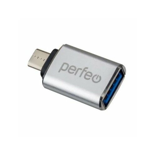 Perfeo adapter USB на Type-C c OTG (PF-VI-O008 White) белый