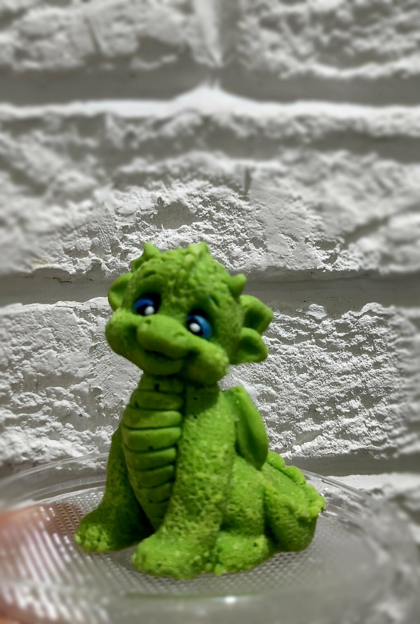 Шоколадный дракон, зеленый, 60 г