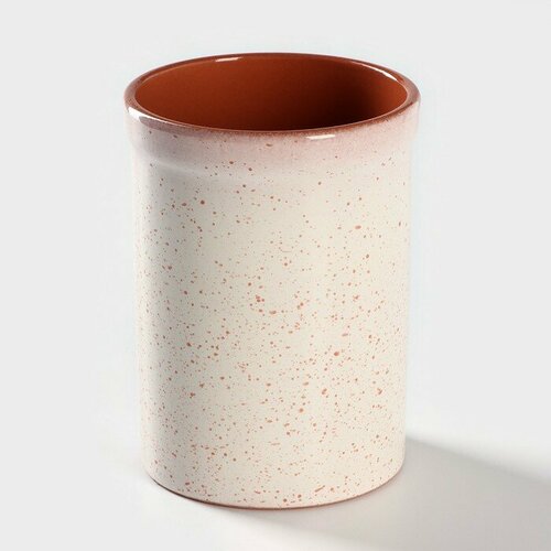 Подставка для столовых приборов Cream Stone, d=11см, h=15см