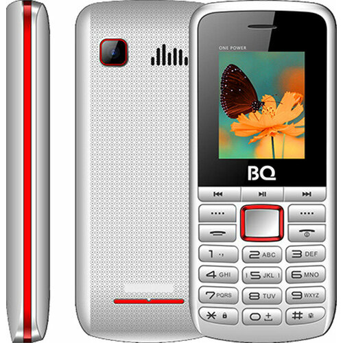 BQ 1846 ONE Power White+red . сотовый телефон bq 2457 jazz black