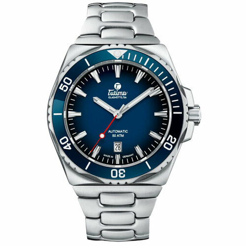 фото Наручные часы, синий tutima