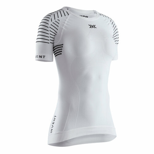 Термобелье футболка X-bionic Invent® 4.0 LT Shirt Round Neck SH SL Wmn, влагоотводящий материал, размер S, белый